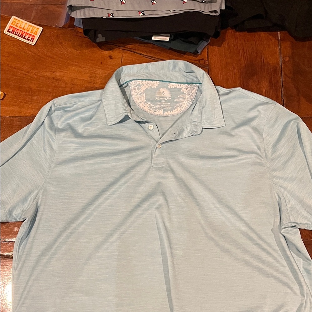 Light Blue Men's Polo Shirt